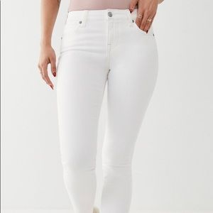 White True Religion jeans